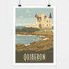 Affiche Quiberon Le château