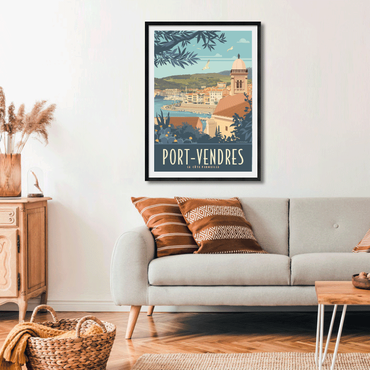 Affiche BEZIERS - Marcel Travel Posters Taille 30 x 40 cm